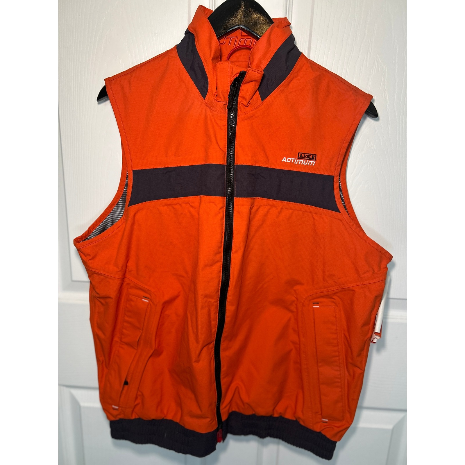 Nwt Aigle Actimum Tofino Dd Insulated Vest Men's M Orange Style S55ba203